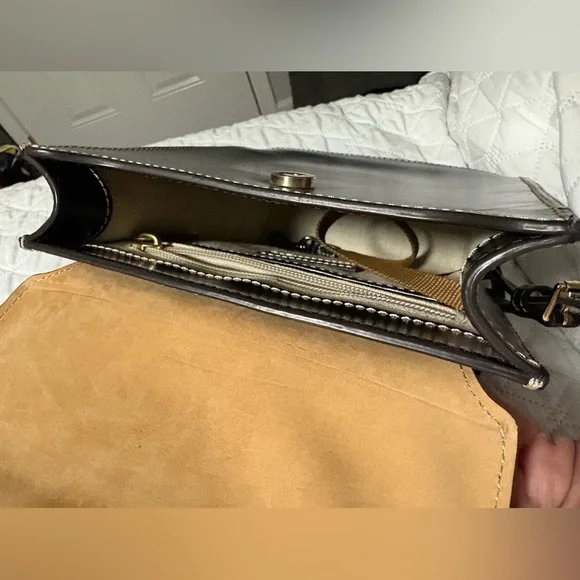 Dooney and Bourke Saffiano Black Leather Backpack - Picture 15 of 16